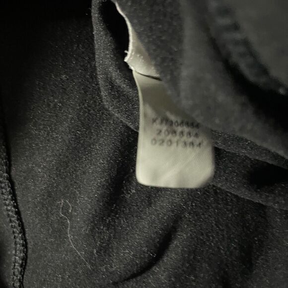 J Jill Fit Performance Zip Front Hoodie Long Sleeve Sweater Black Womens Size 3X - Picture 9 of 9